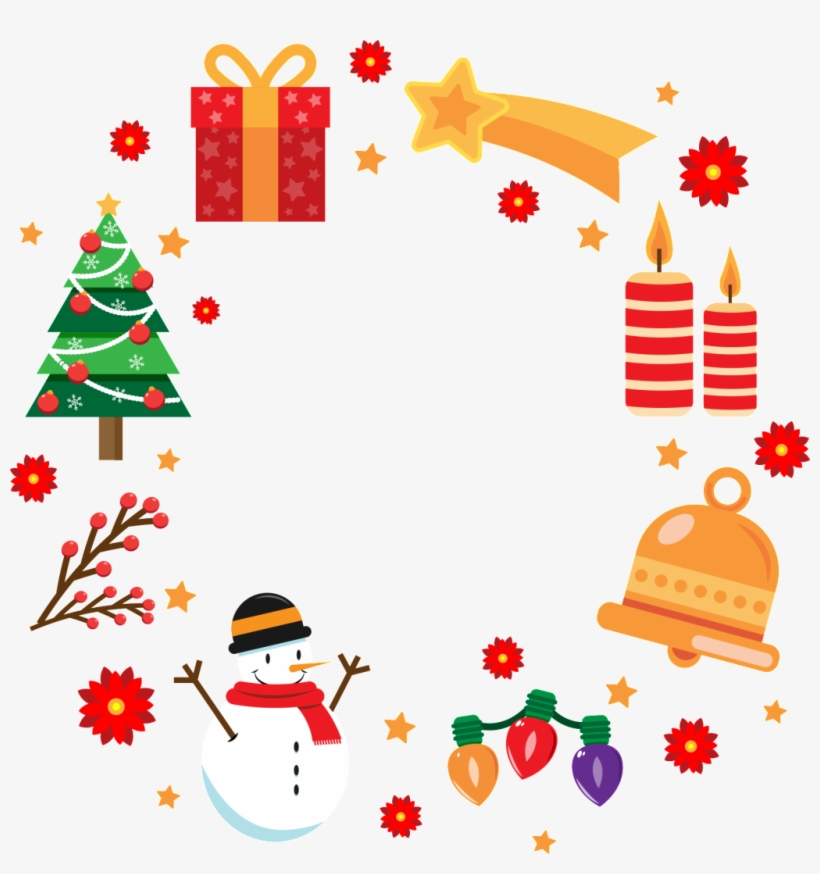 Christmas Gift Big Collection Png Element - Png Natal Desenho, transparent png