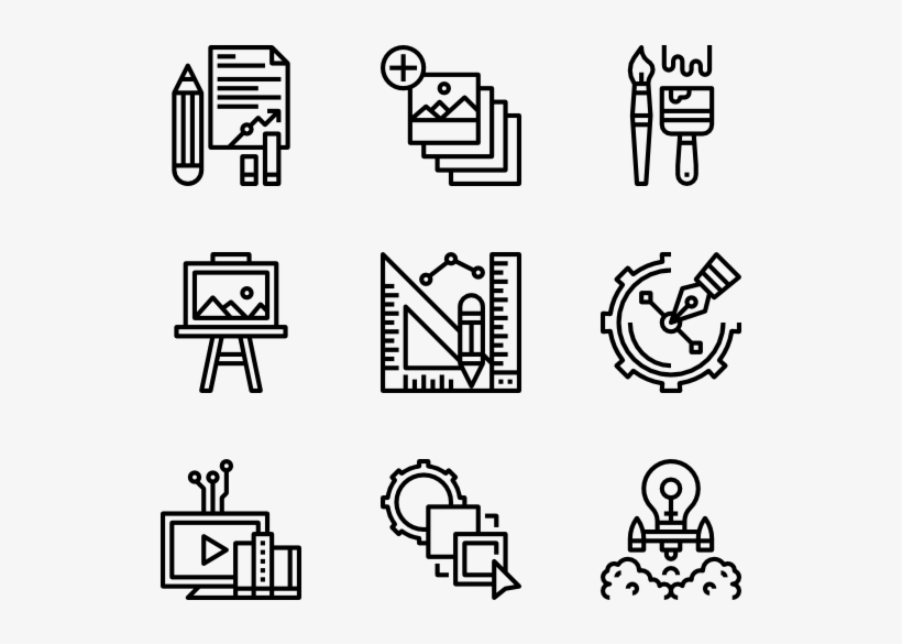Design Tools - Agriculture Icons, transparent png