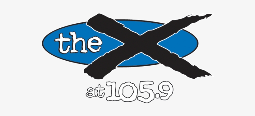 9 The X Logo - 105.9 The X, transparent png