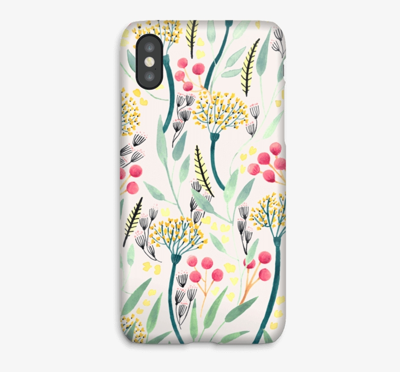 Summer Floral Pattern Case Iphone X - Iphone, transparent png