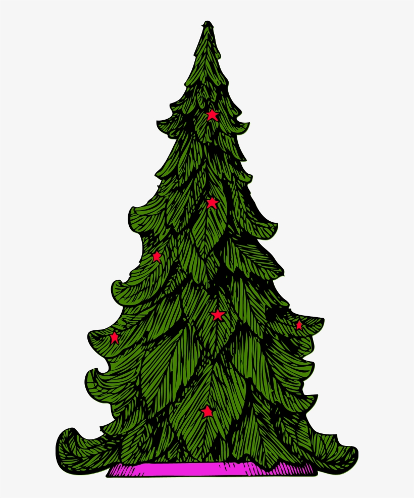 Vector Clip Art - Christmas Tree Clip Art, transparent png
