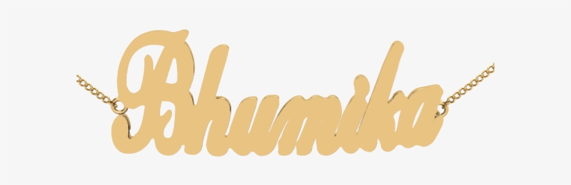 Buy Cursive Style Stunning Personalized Bling Name - Necklace, transparent png