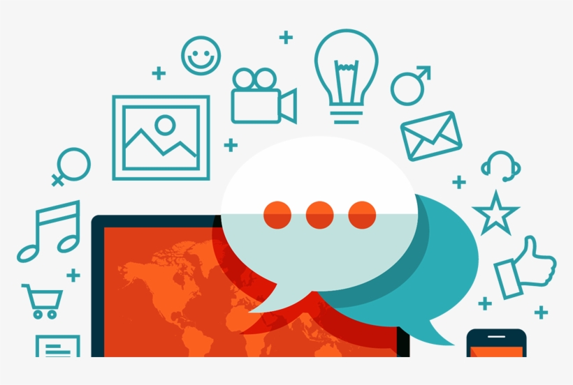 Content Marketing - Social Media Gif Png, transparent png