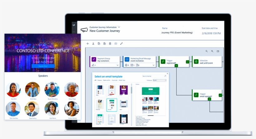 Turn Prospects Into Business Relationships - Microsoft Dynamics 365, transparent png