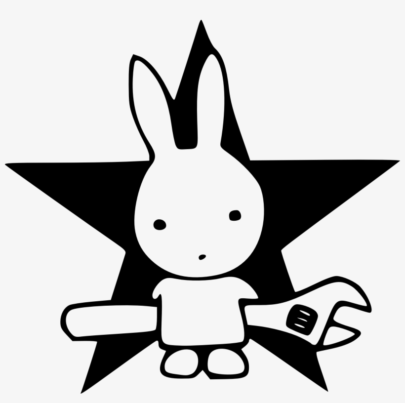Star - Direct Action Rabbit, transparent png
