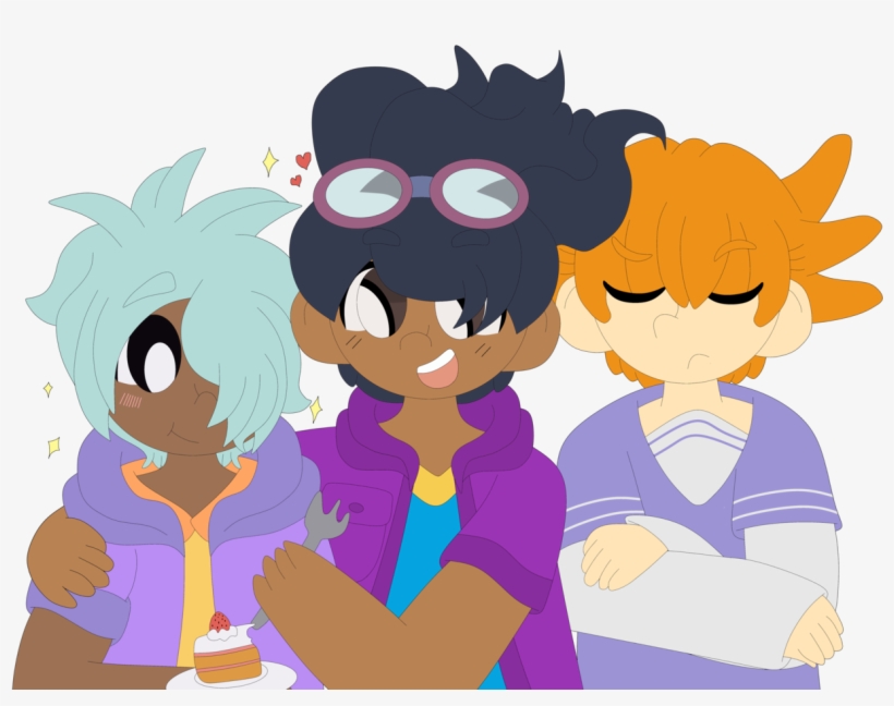Because I Forgot To Add The Flower Crowns, I Made A - Cartoon, transparent png