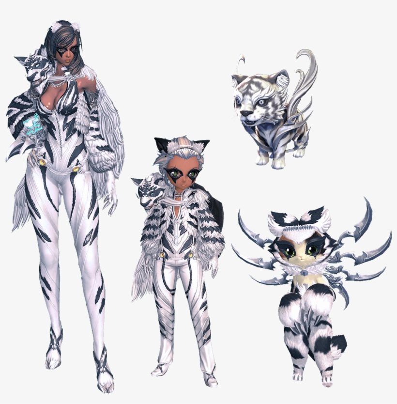 The Silver Saberfang Outfit Chest Has A Chance To Contain - Blade And Soul Silver Saberfang, transparent png