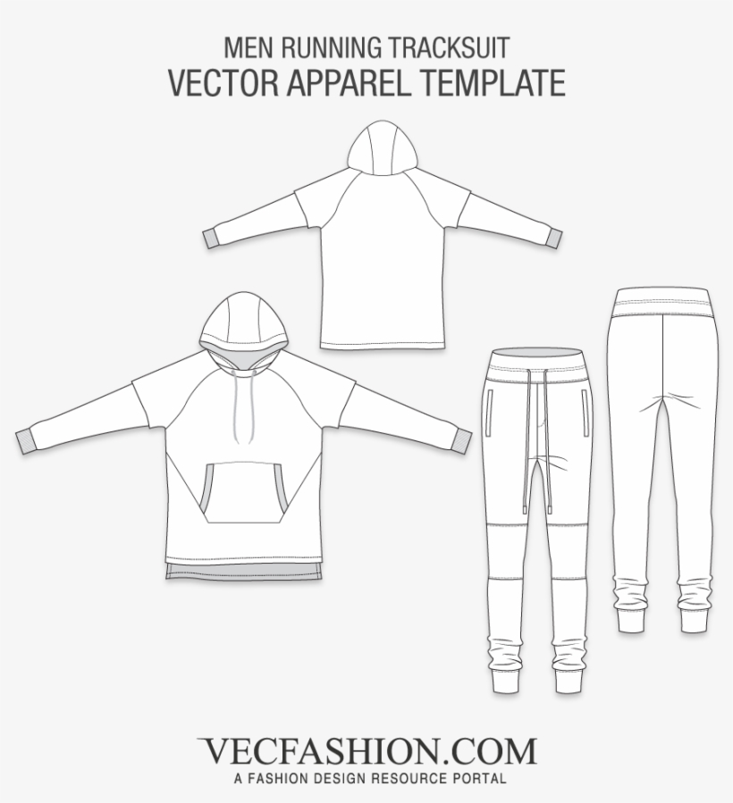 Sweatshirts Hoodies Vecfashion - Men Coat Template, transparent png
