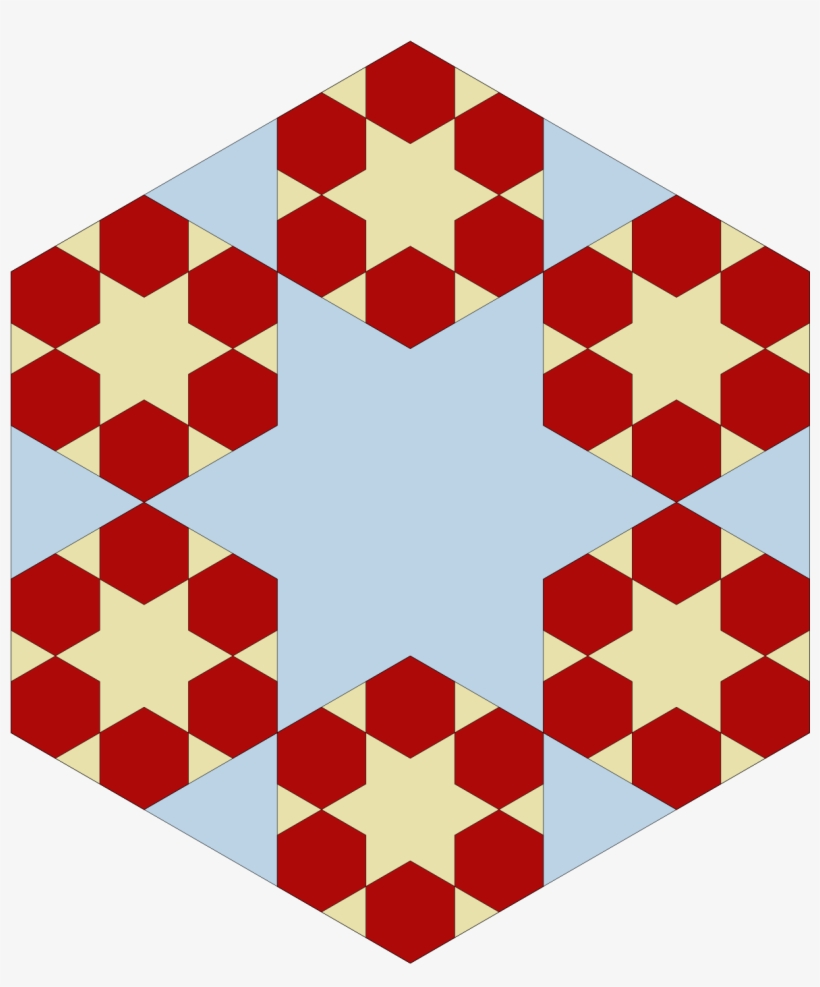 Fractal-plot - Grandmother's Flower Garden Quilt Pattern Variations, transparent png