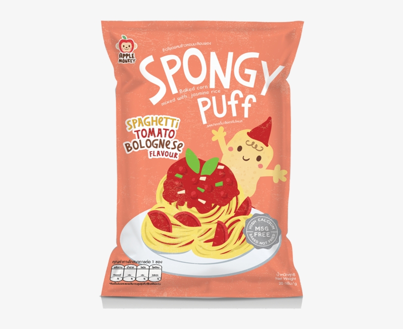 As We Sprinkle Real Fruit, Vegetable, And Other Necessary - Apple Monkey Spongy Puff, transparent png