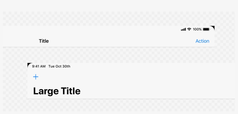 Ios Navigation Bar On Ipad Ios12 - Ios, transparent png