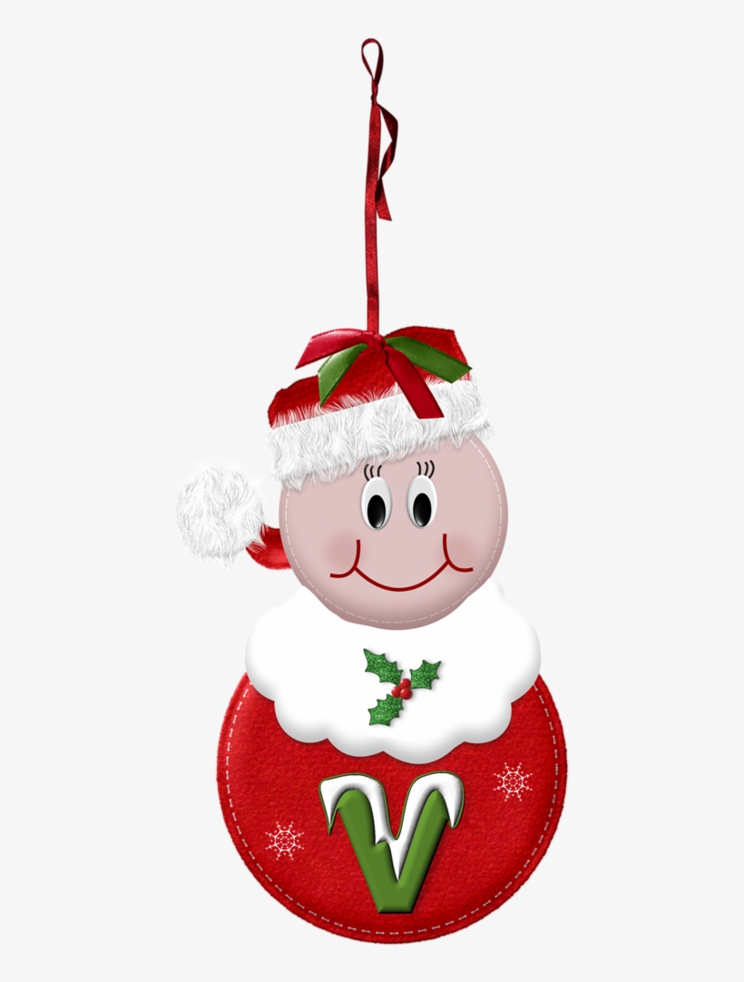 Letter - V - Christmas Letter F, transparent png