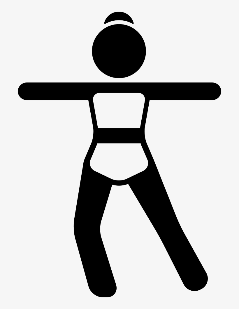 And Flexing One Leg Svg Png Icon - Vector Piernas Abiertas Png, transparent png