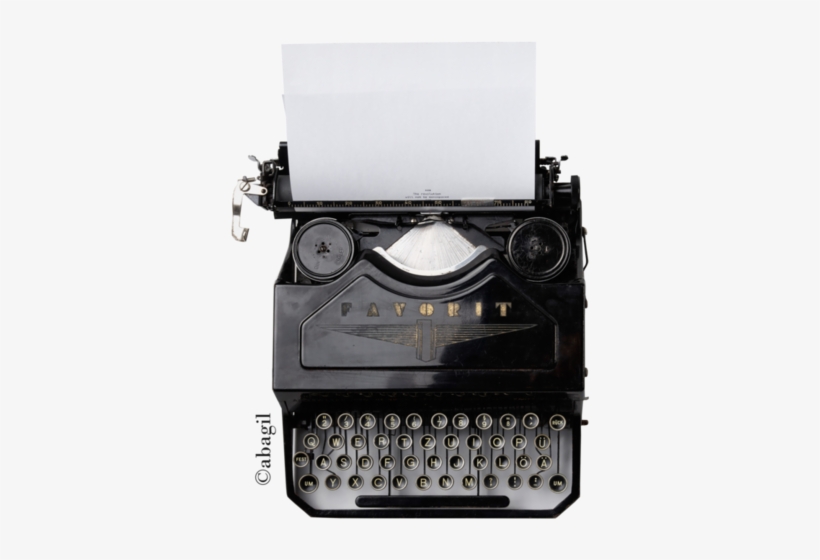 Typewriter Png Hd Image - Fiction Writing Journal & Workbook, transparent png