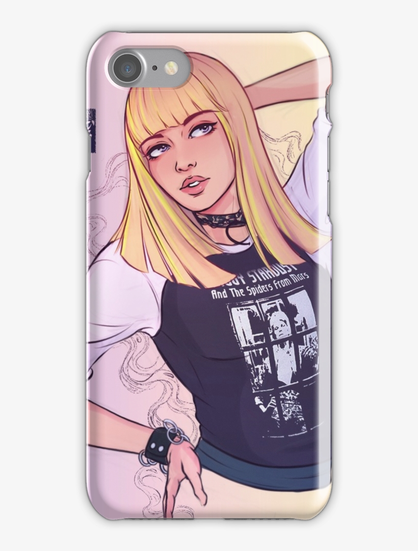 Blackpink Iphone 7 Snap Case - David Bowie Ziggy Spiders, transparent png