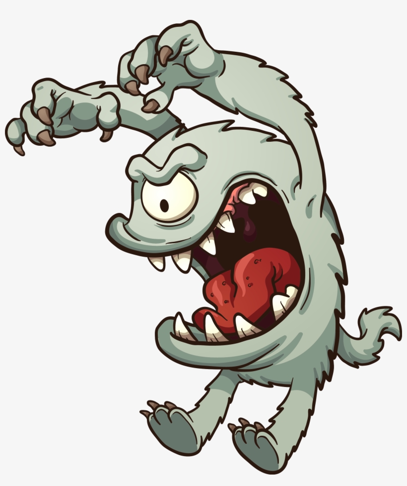 Monster Royalty Free Inc - Cartoon Monster, transparent png