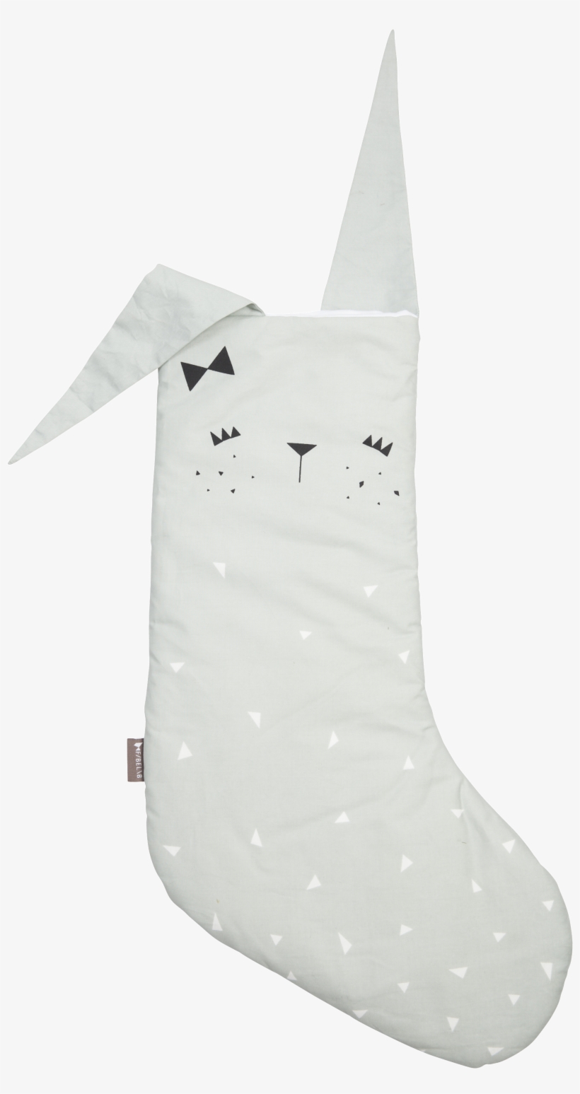 Bunny Stocking - Christmas Stocking, transparent png