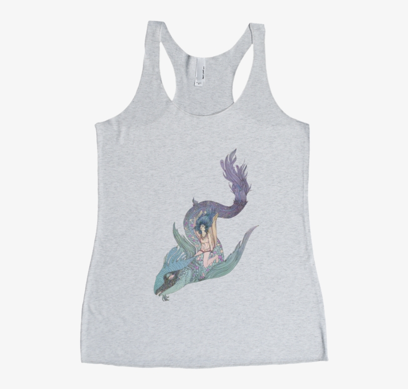 Sea Creature Racerback Tank Top - Active Tank, transparent png