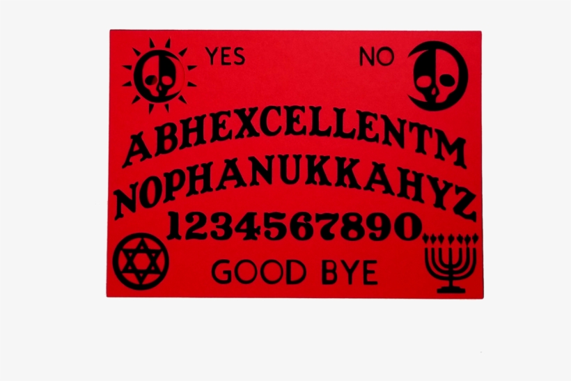 Hannukah Ouija Board - Ouija Board Refrigerator Magnet, transparent png