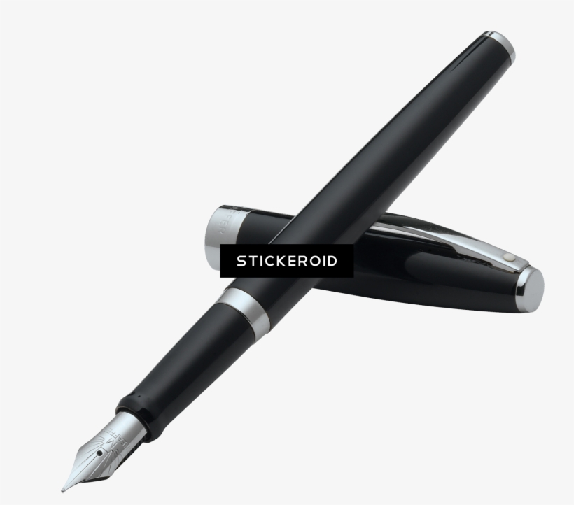 Pen In Hand - Sag9470pn-m [万年筆 サガリス グロスブラックct 中字], transparent png