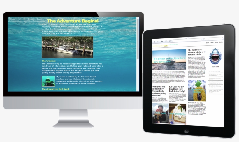 The 'about' Page And 'newsletter' I Designed And Developed - Online Advertising, transparent png