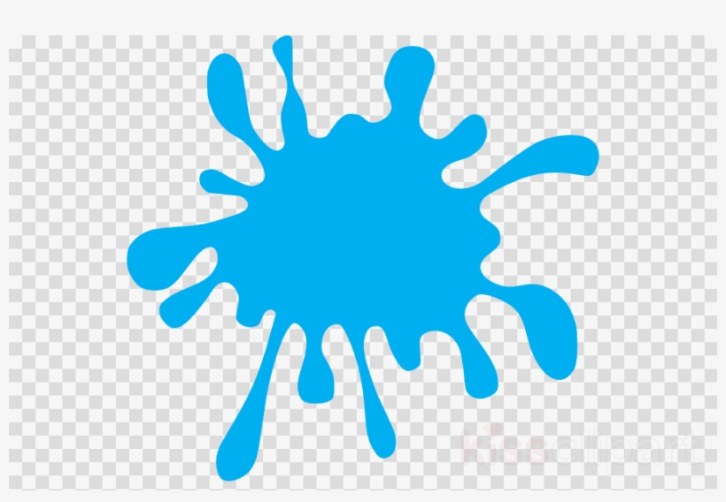 Download Orange Paint Splatter Clipart Clip Art Paint - Black Paint Splatter Clip Art, transparent png