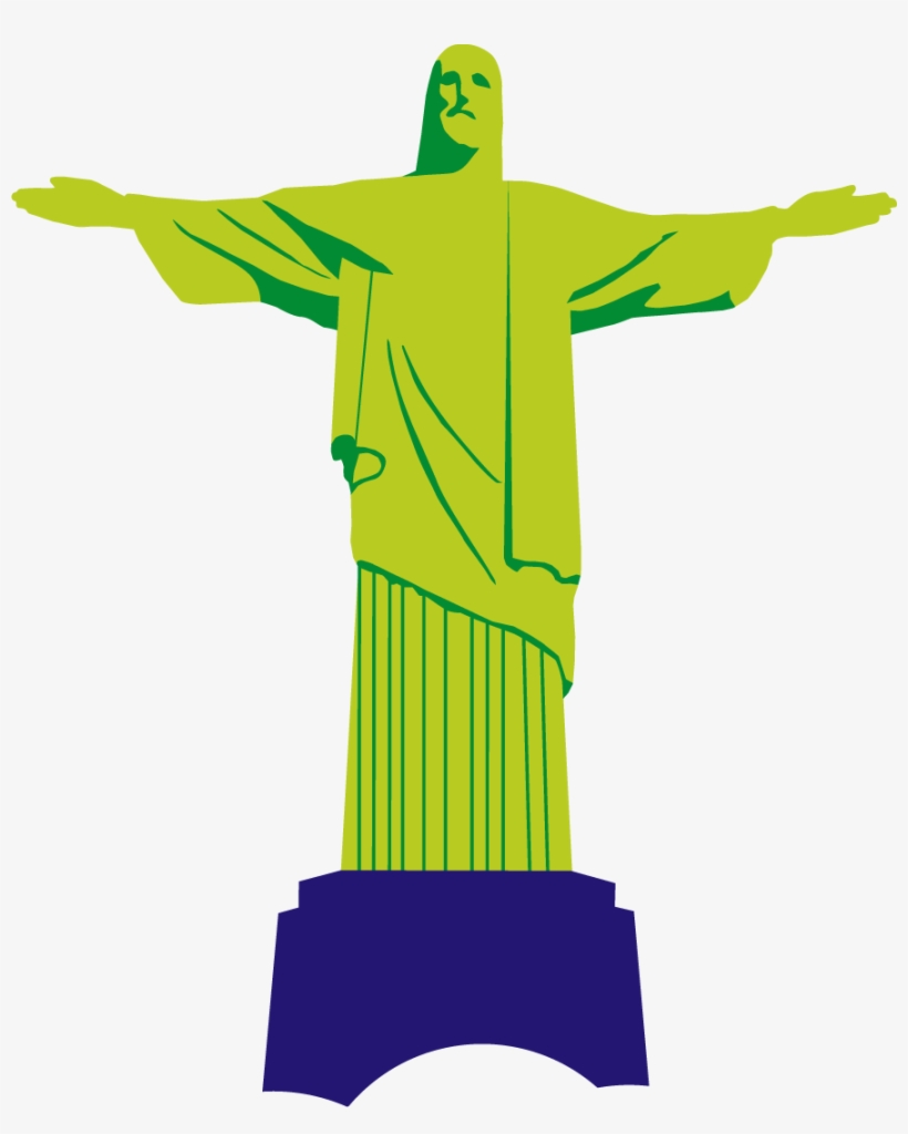 Graphic Black And White Christ Transparent Free Images - Christ The Redeemer, transparent png