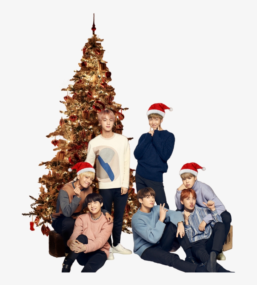 #bts 2017 #bts Wings #bts #bangtan Boys #bts Jin #bts - Bts Christmas, transparent png