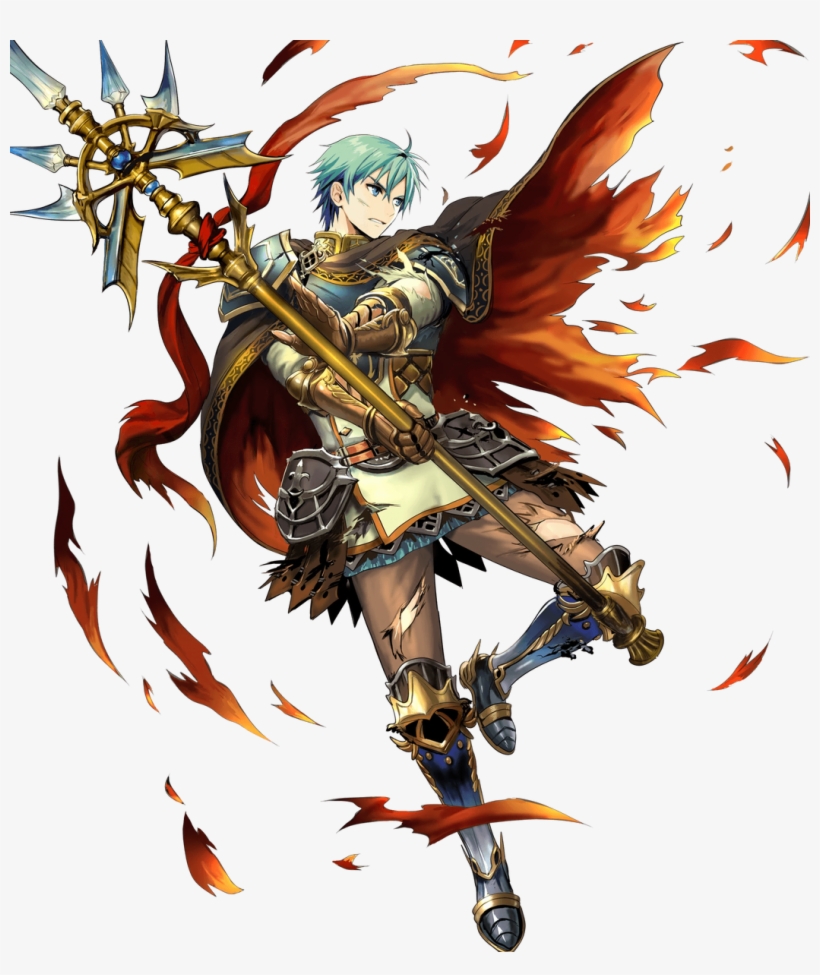 Nintendo Unveils Holiday-themed Trailer And Content - Ephraim Fire Emblem Heroes, transparent png