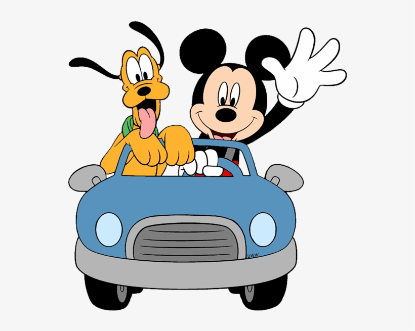 Mickey, Minnie And Pluto Clip Art 3 Disney Clip Art - Mickey Mouse And Pluto Coloring Pages, transparent png