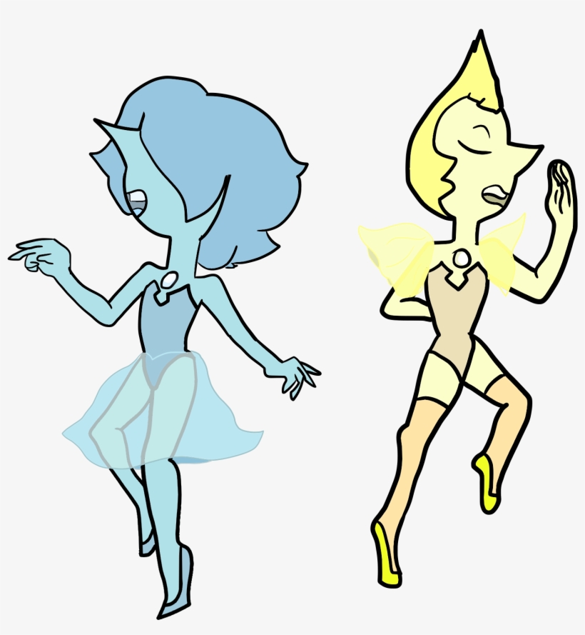 Blue Pearl And Yellow Pearl - Drawing, transparent png