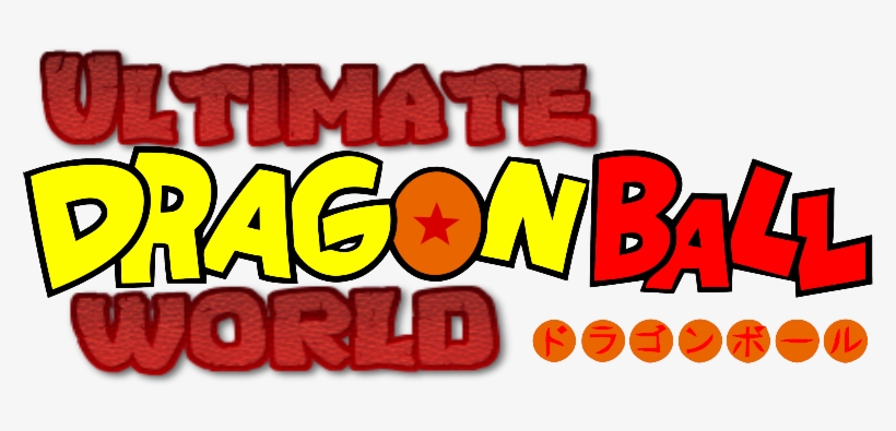 Ultimate Dragon Ball World Logo - Dragon Ball Logo, transparent png