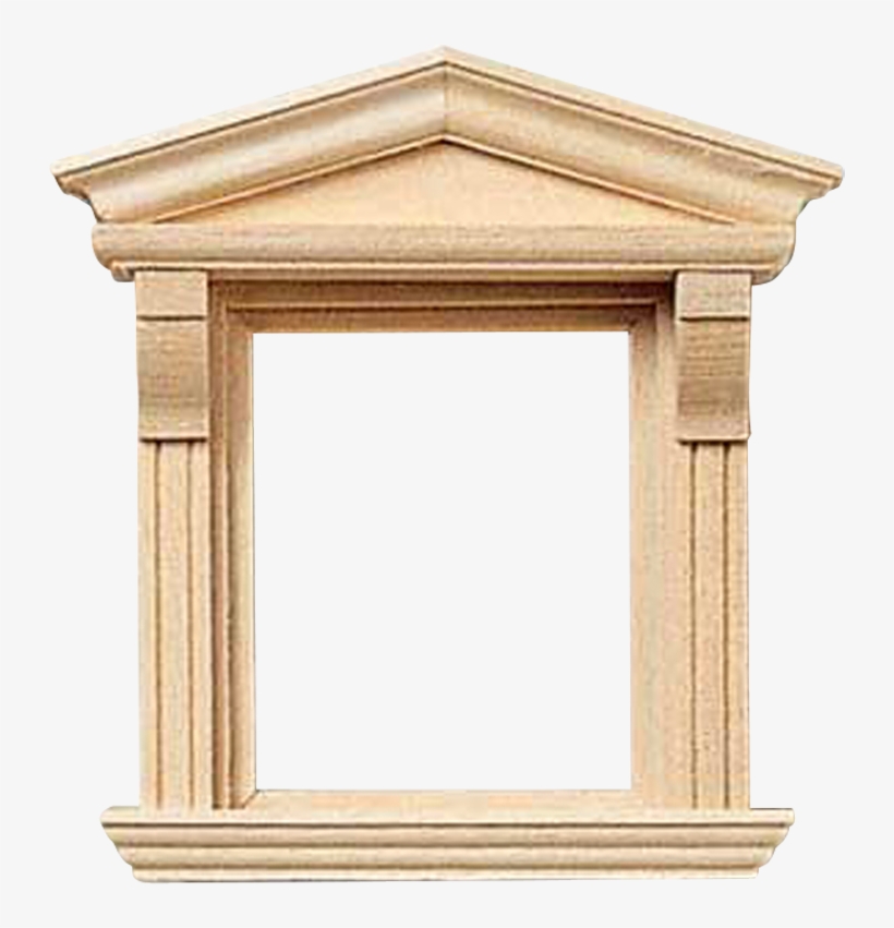 Victorian Dollhouse Dormer Window - Dollhouse Miniature Victorian Single Window, transparent png