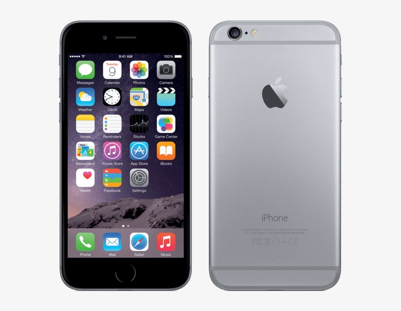 Apple Iphone - Apple Iphone 6 32gb Space Gray, transparent png
