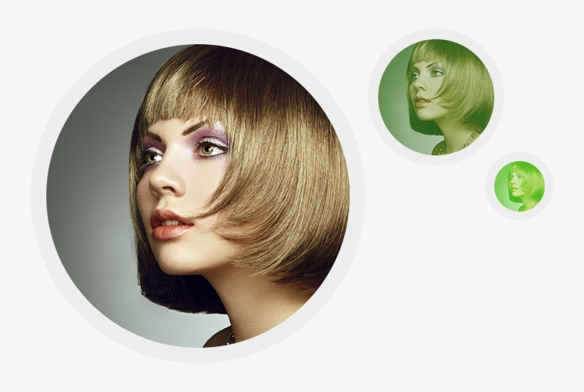 Facebook Logo-blue Haircut Hair - Brushing Pointe Vers L Interieur, transparent png