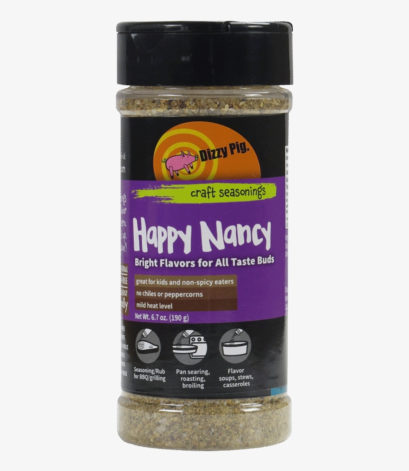 Mild Seasoning - Dizzy Pig Ipa Hop-infused Craft Seasoning Blend - 6.9, transparent png