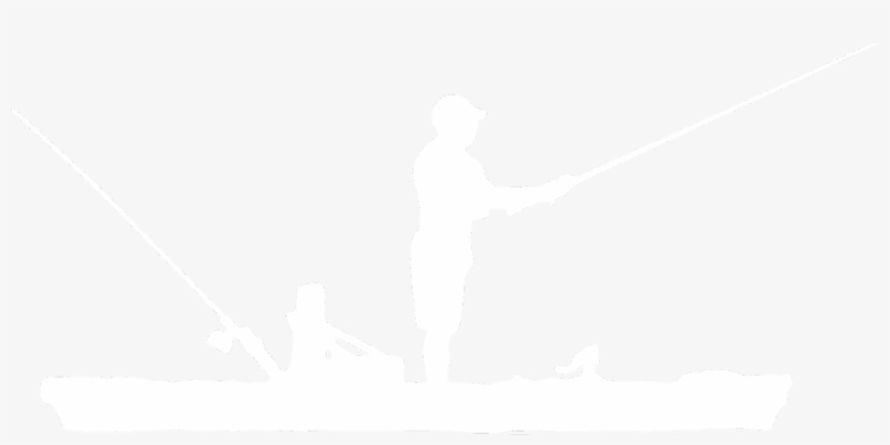 Past Events - Kayak Fishing Silhouette, transparent png