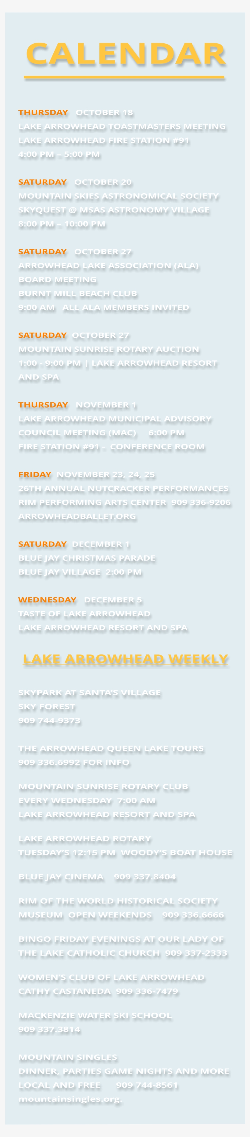 12 - 01 - 2018 5096 - 85' Calendar Thursday October - Mountain Skies Astronomical Society Astronomy Village, transparent png