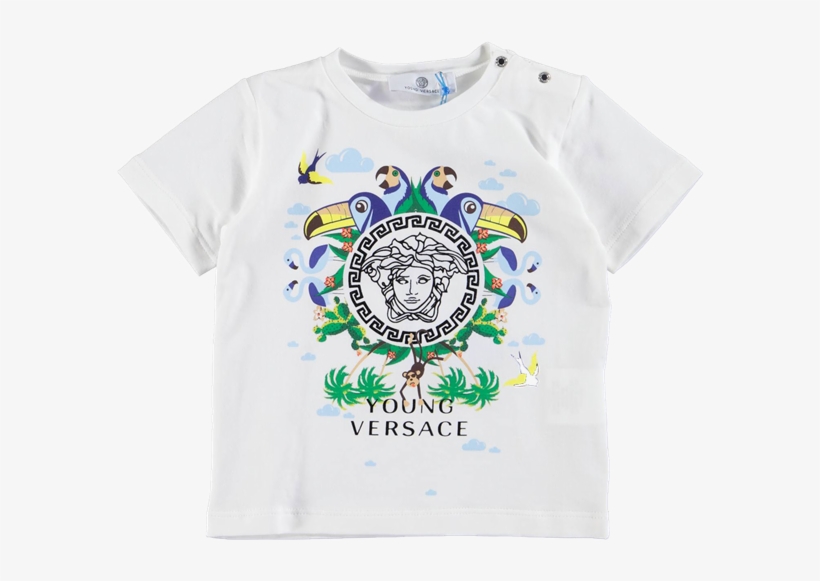 Babies Jungle Medusa Print T-shirt Ivory - Saturday Night Live Stefon Shirts, transparent png