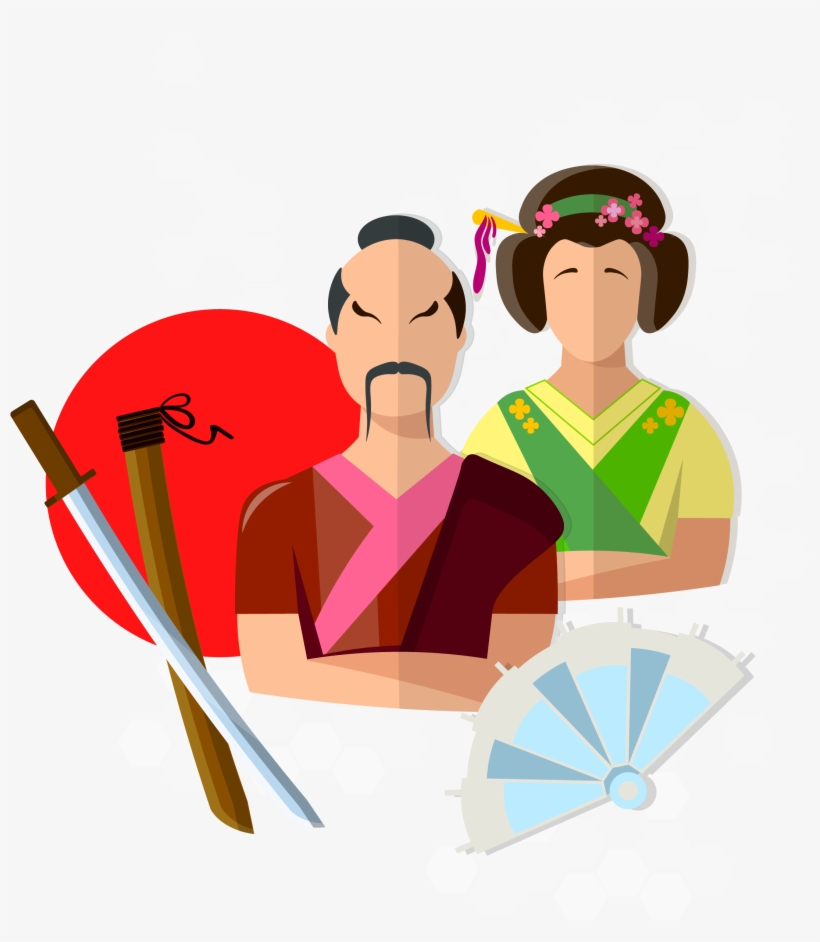 Japan Clipart Japanese Warrior - Culture Of Japan Transparent, transparent png