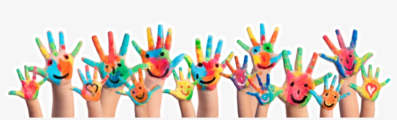 Connecting Community For Kids A Collective Impact Initiative - Childrens Painted Hands, transparent png