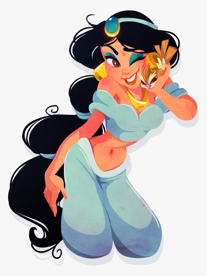 Jasmine And Pidgey Drawn By Kuitsuku - Pokemon And Disney Characters, transparent png