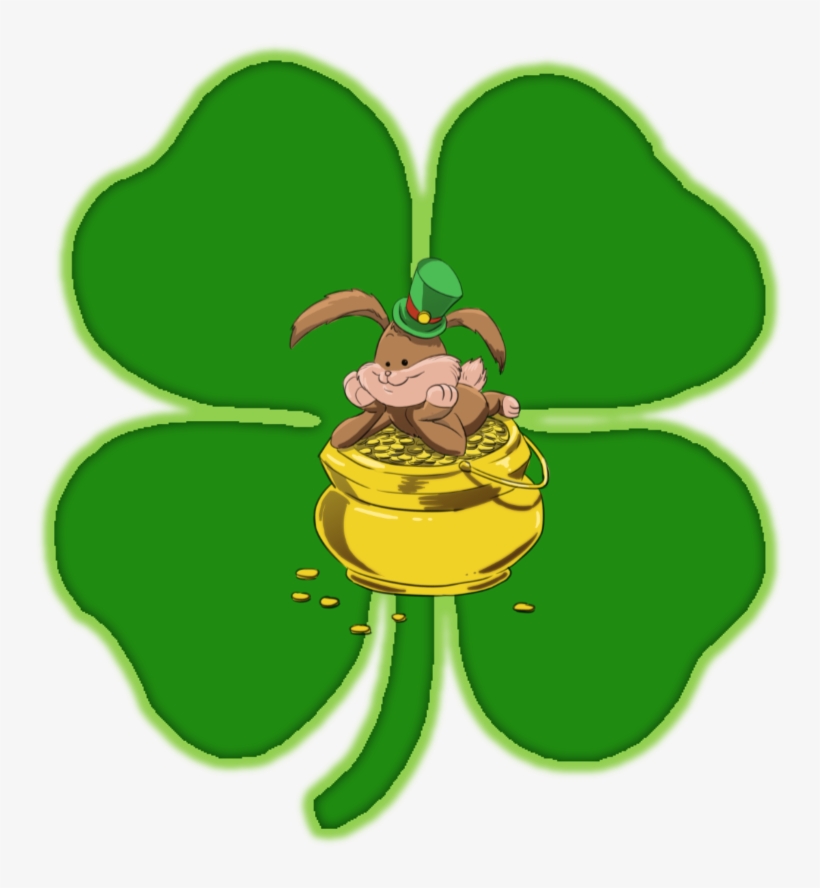 Stuffed Bunny St Patrick - Happy St Paddy's Day Bunny, transparent png