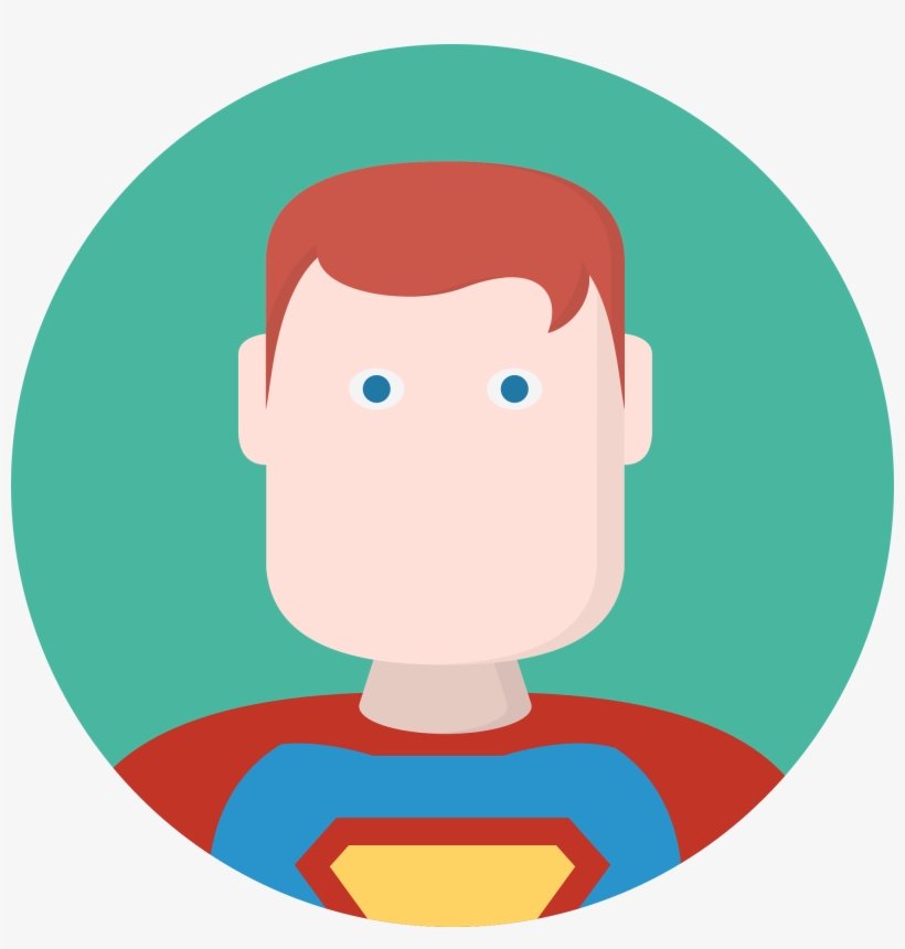 File Creative Tail People Superman Svg Wikimedia - Icon Creative Flat Png, transparent png