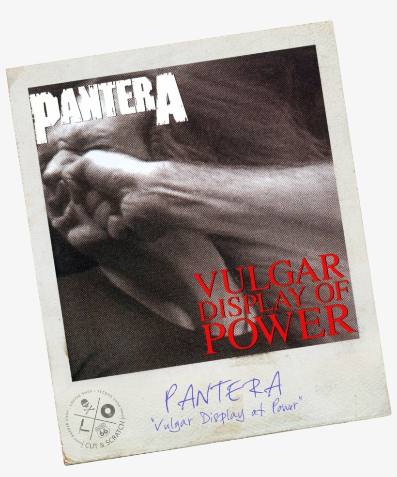 Pantera<br>"vulgar Display Of Power" - Pantera Vulgar Display Of Power, transparent png