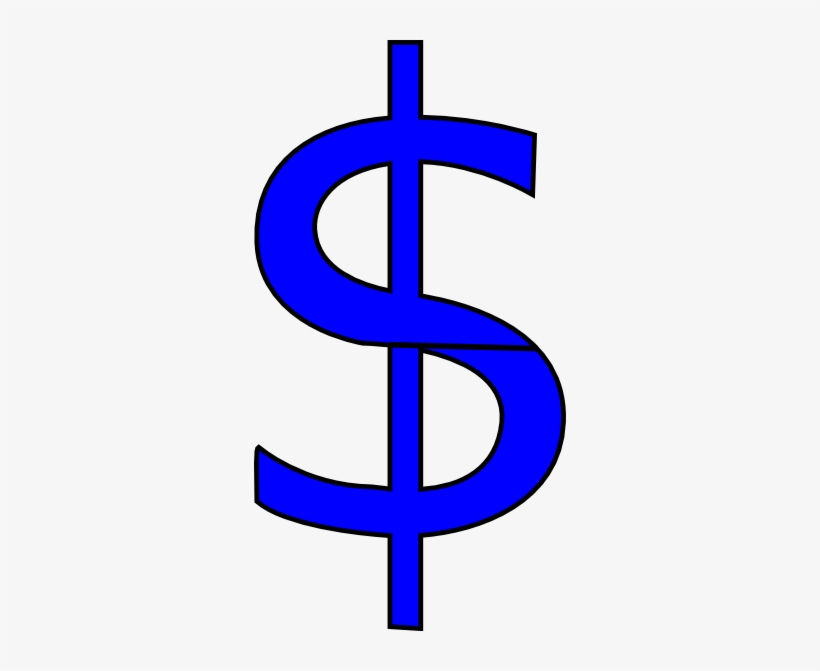 Blue Money Svg Clip Arts 312 X 591 Px, transparent png