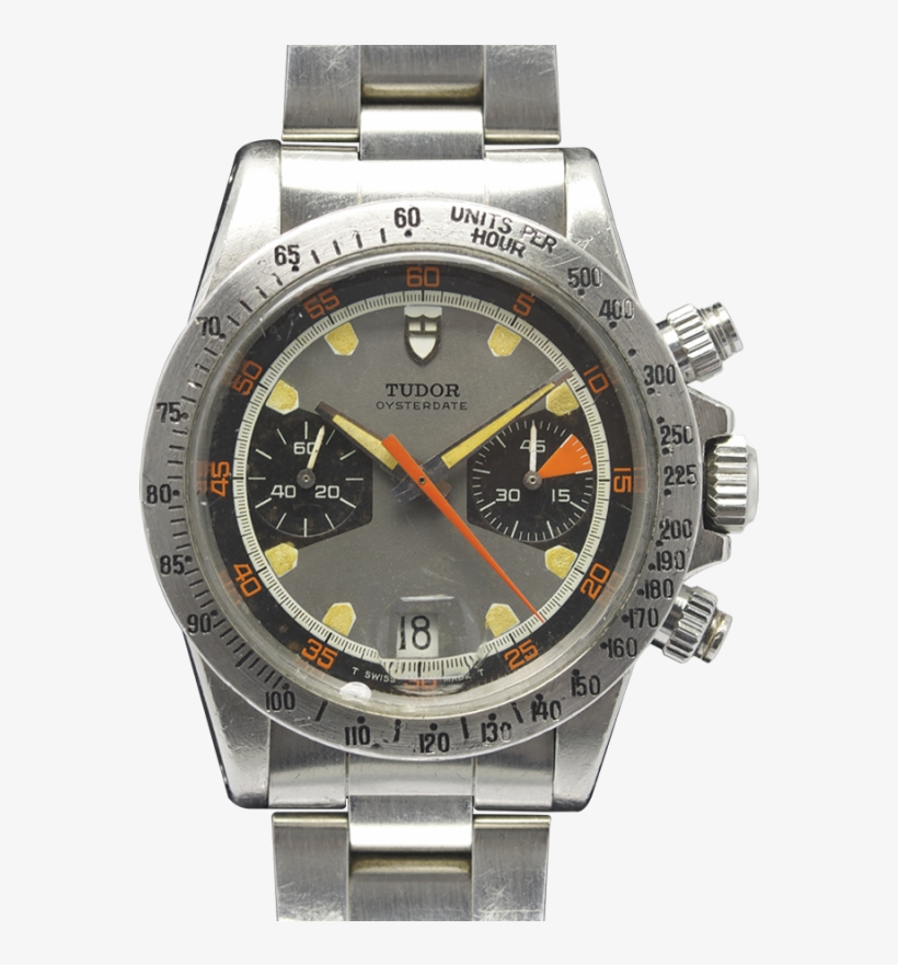 Tudor 7032 Homeplate Chronograph Valjoux 7734 Rare, transparent png