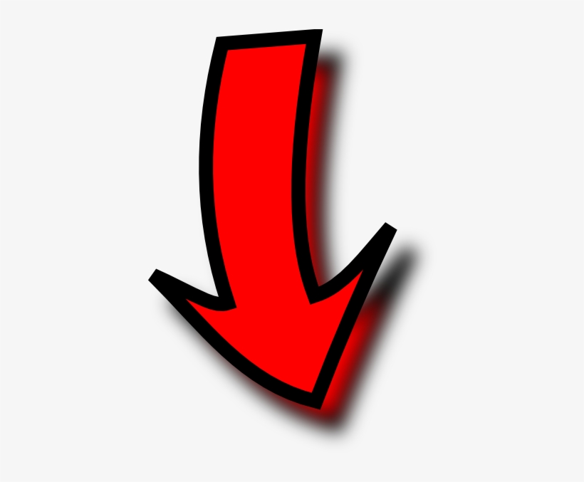 Arrow Clipart Red - Direction Signs Left Right Up Down - 414x596 PNG ...