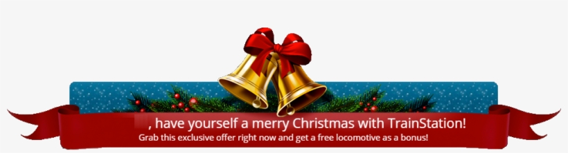 Banner Christmas - Handbell, transparent png