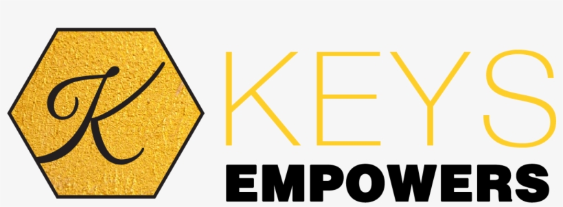Keys Empowers Black Letters - Triangle, transparent png